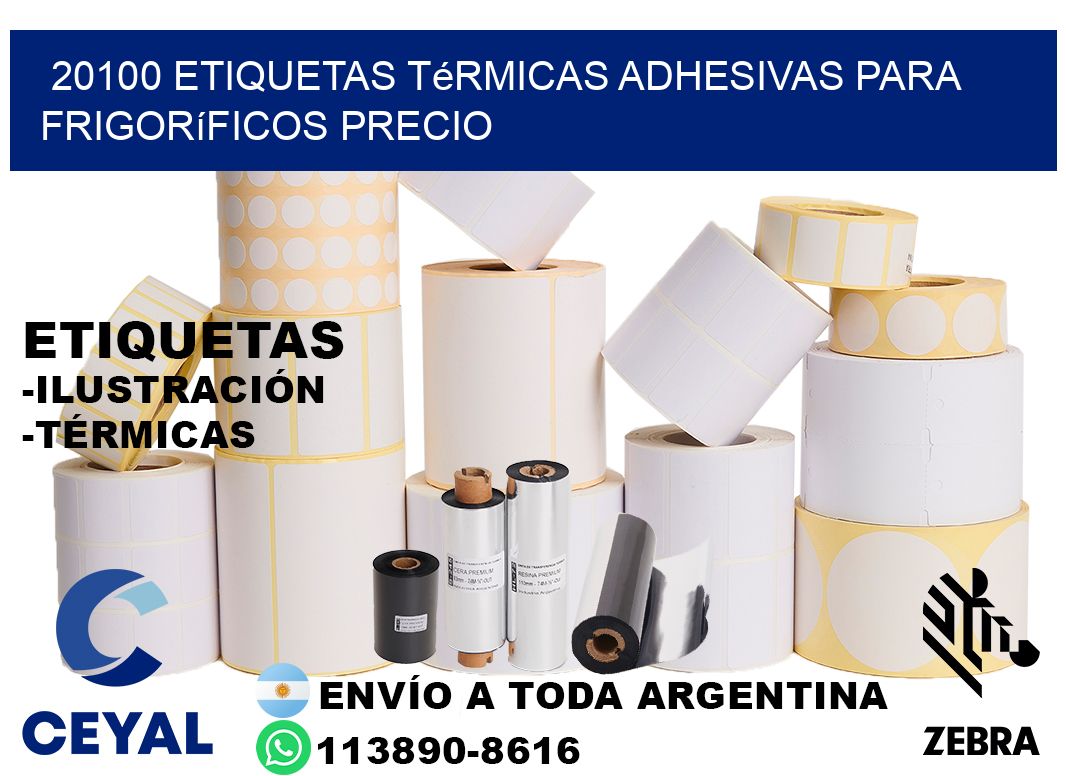 20100 etiquetas térmicas adhesivas para frigoríficos precio