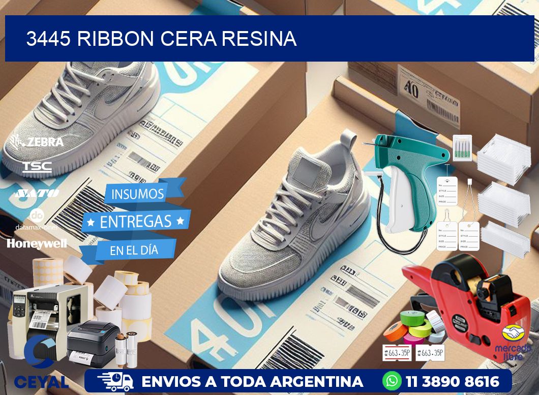 3445 ribbon cera resina
