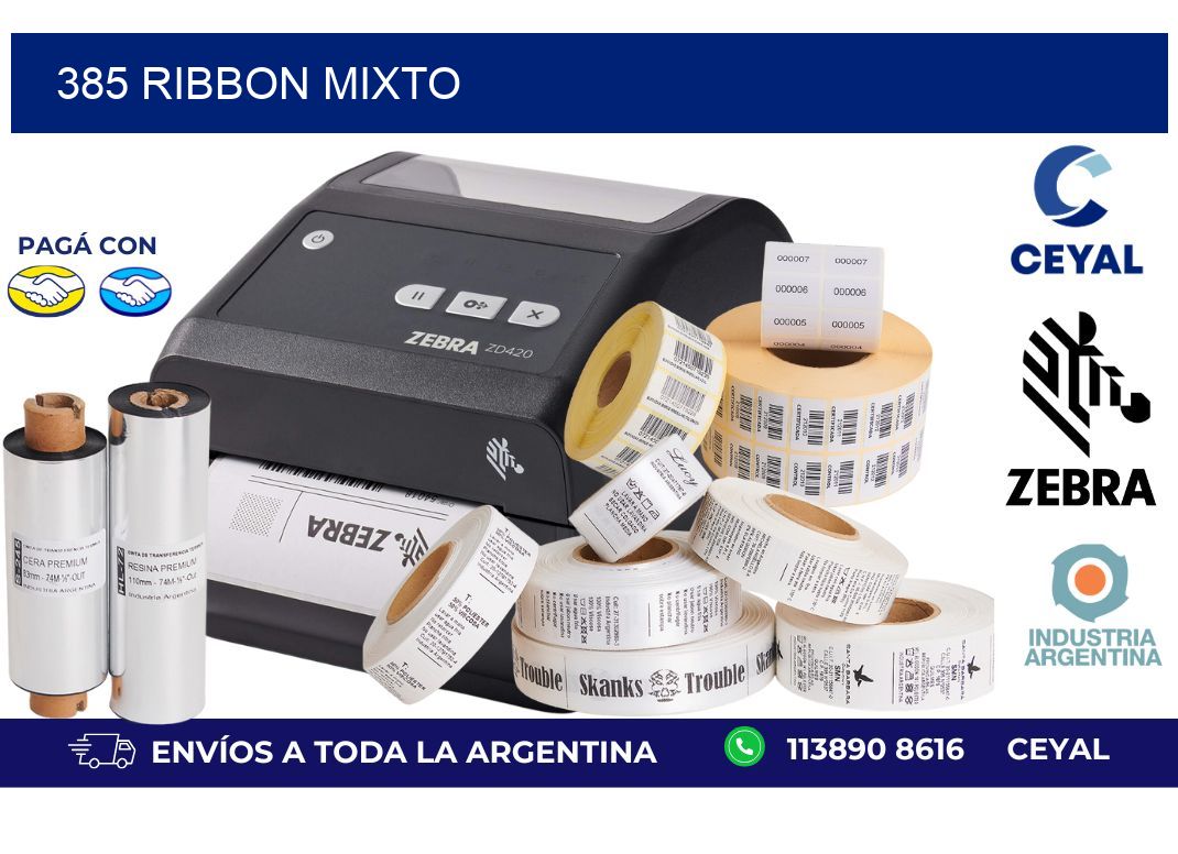 385 ribbon mixto