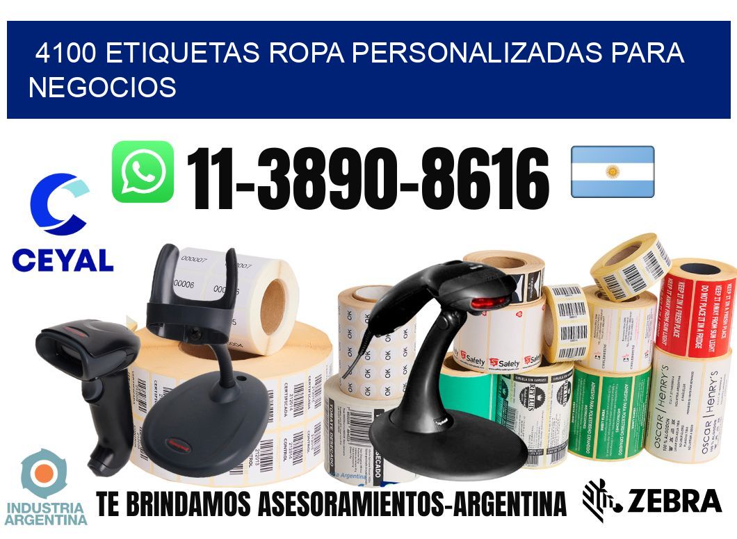 4100 Etiquetas ropa personalizadas para negocios