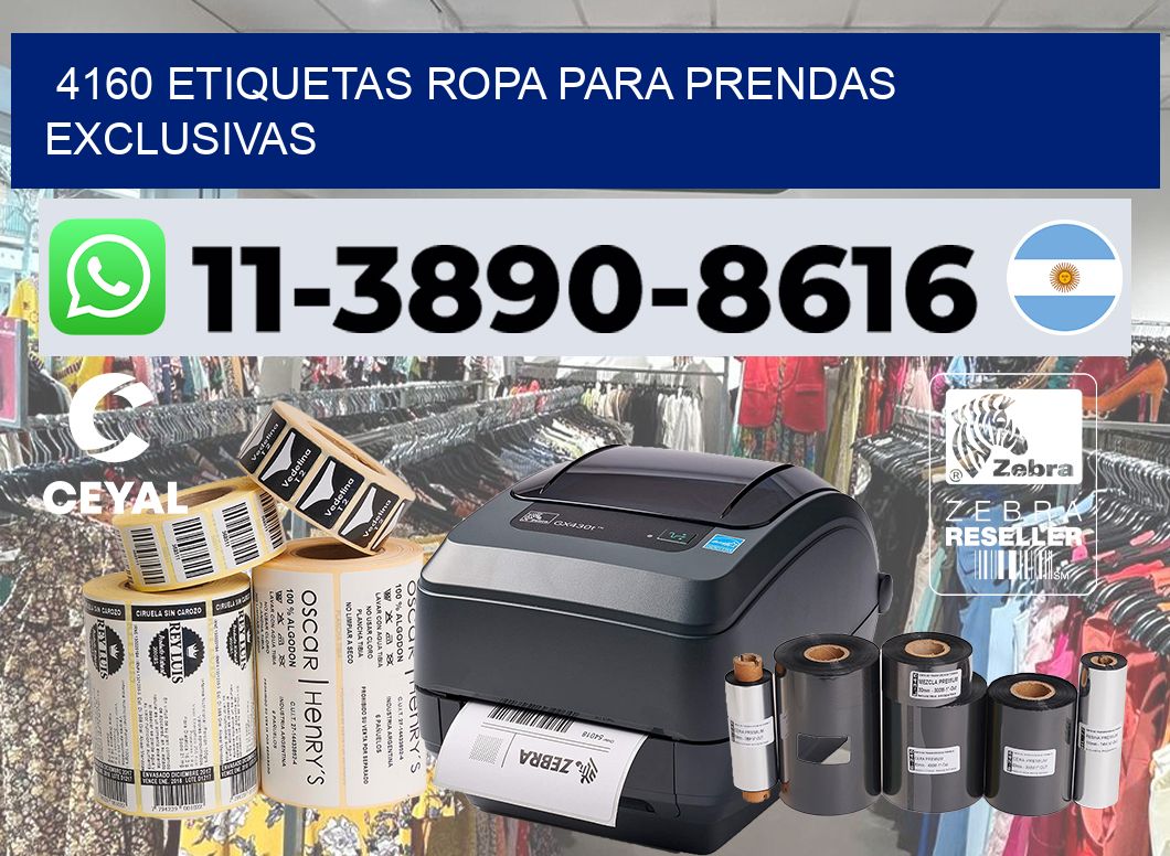 4160 Etiquetas ropa para prendas exclusivas
