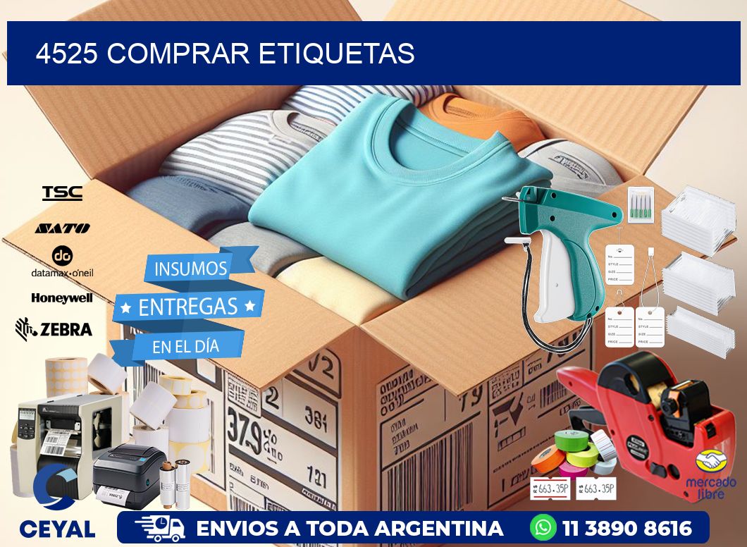 4525 comprar etiquetas