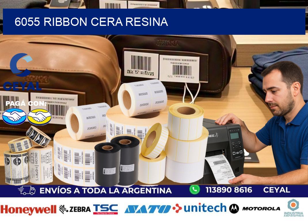 6055 ribbon cera resina