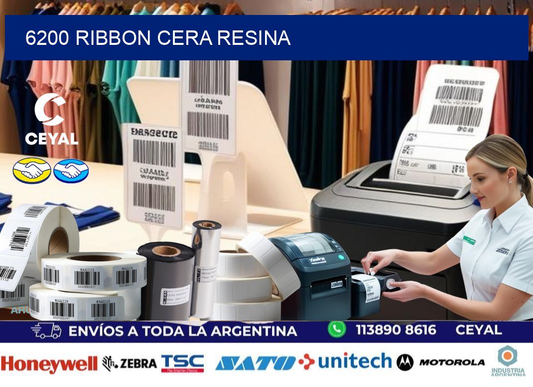 6200 ribbon cera resina