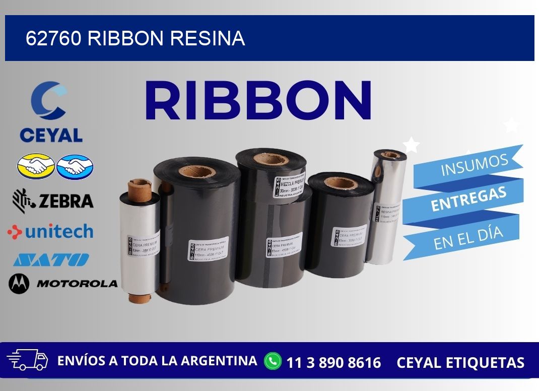 62760 ribbon resina