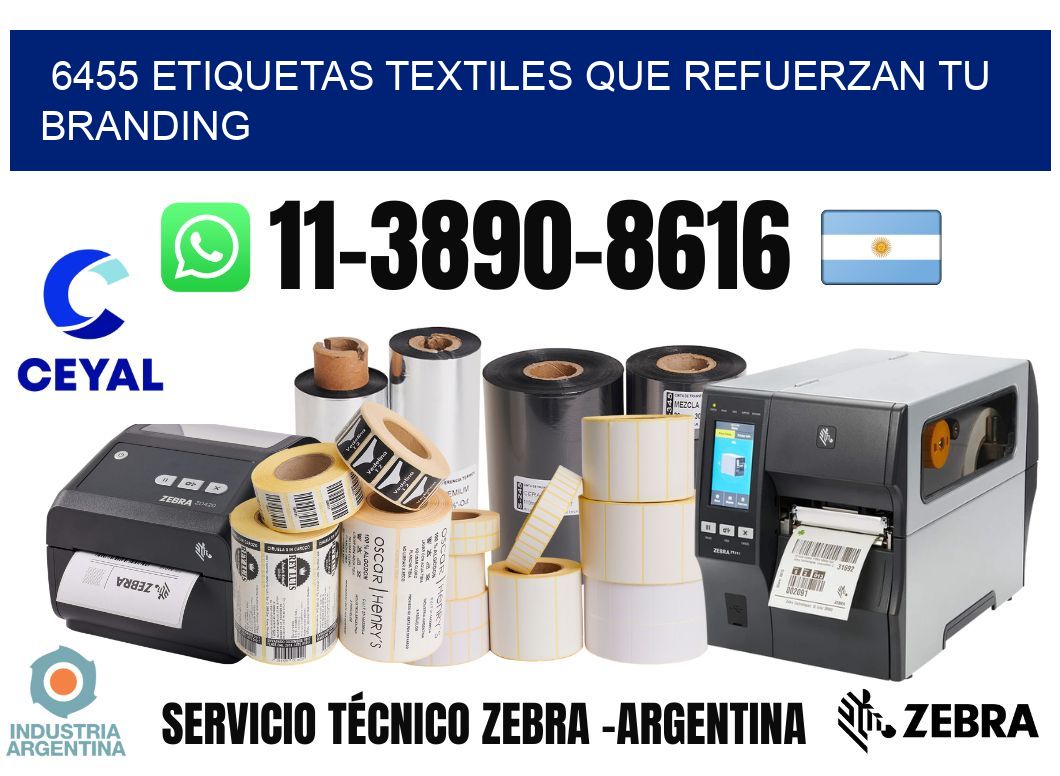 6455 Etiquetas textiles que refuerzan tu branding
