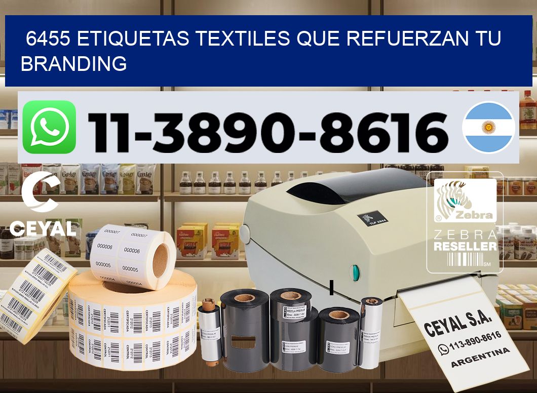 6455 Etiquetas textiles que refuerzan tu branding