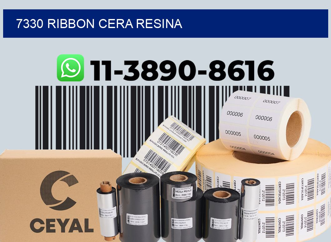 7330 ribbon cera resina