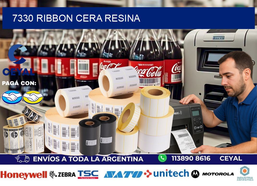 7330 ribbon cera resina