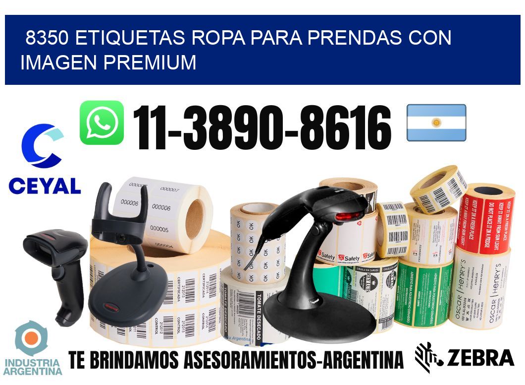 8350 Etiquetas ropa para prendas con imagen premium