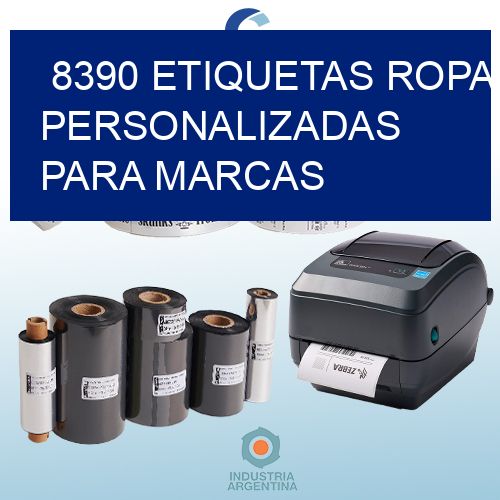 8390 Etiquetas ropa personalizadas para marcas