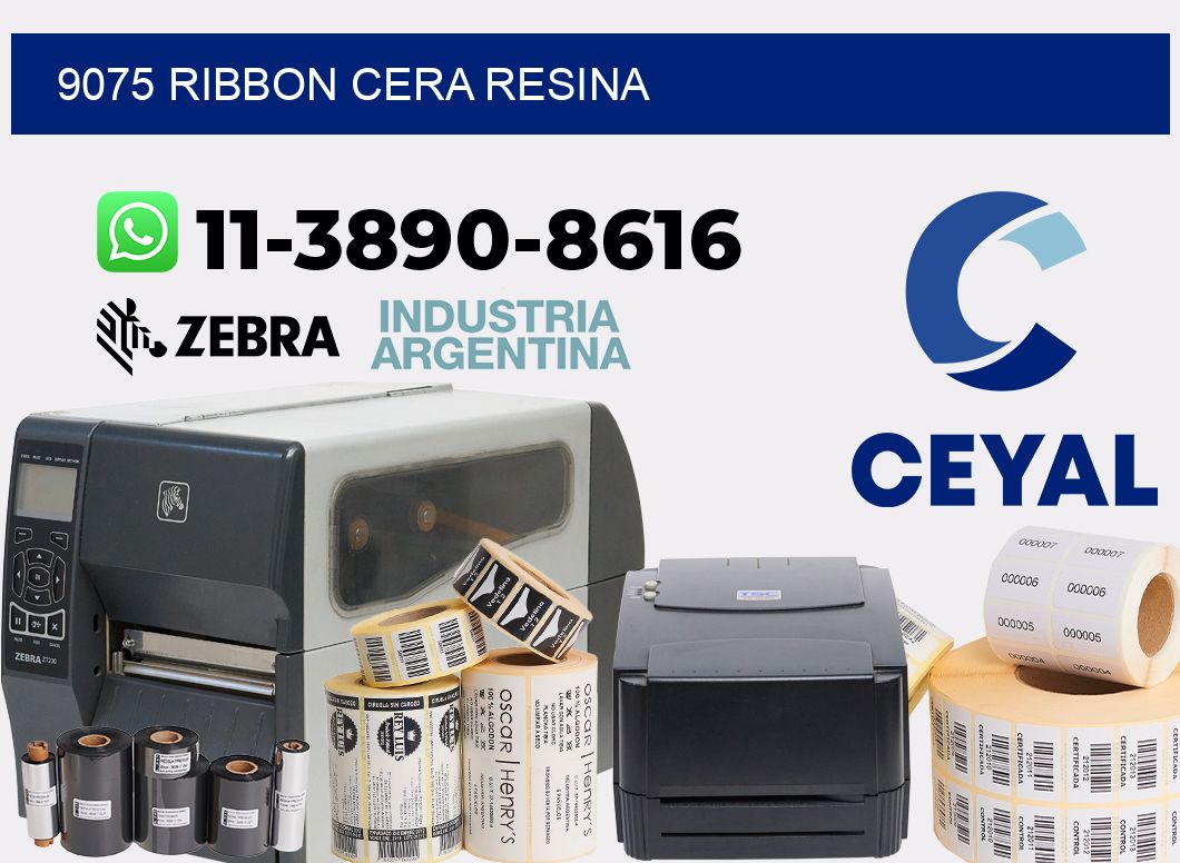 9075 ribbon cera resina