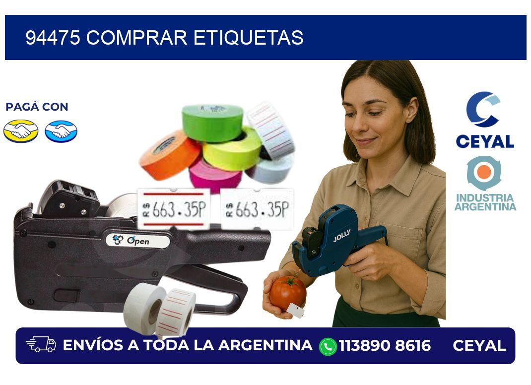 94475 comprar etiquetas