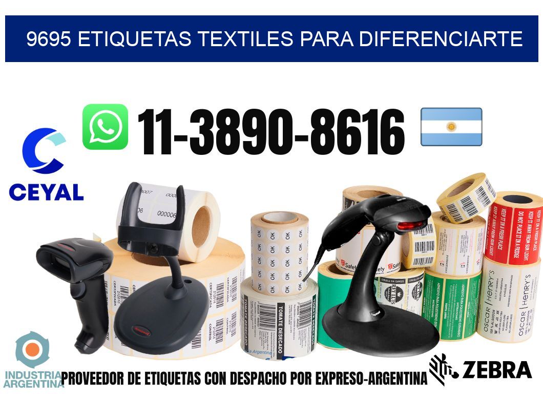 9695 Etiquetas textiles para diferenciarte