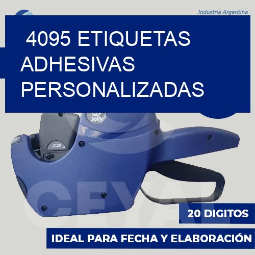 4095 Etiquetas adhesivas personalizadas