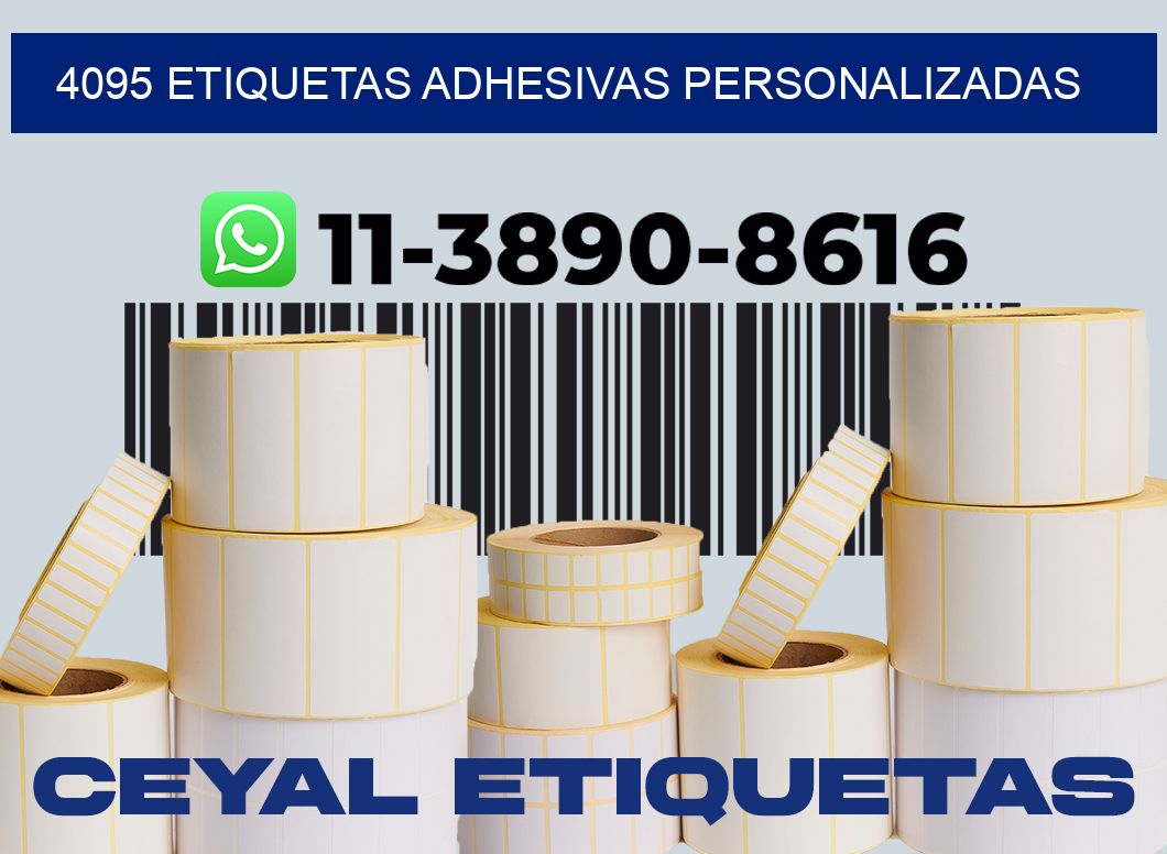 4095 Etiquetas adhesivas personalizadas