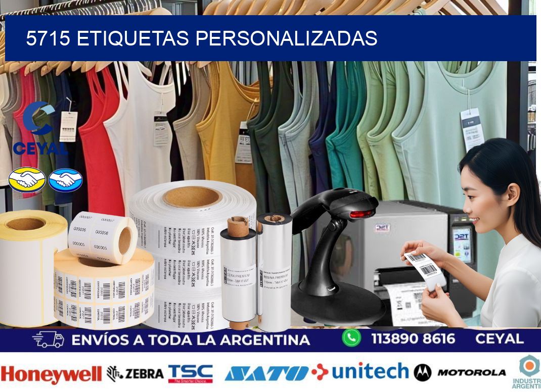 5715 etiquetas personalizadas