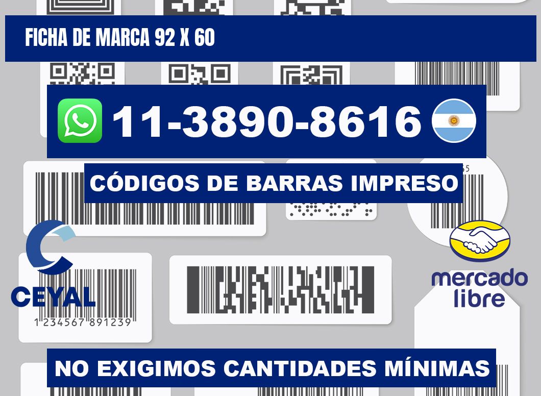 Ficha de marca 92 x 60