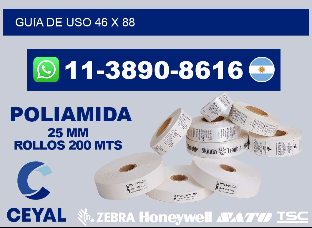 Guía de uso 46 x 88