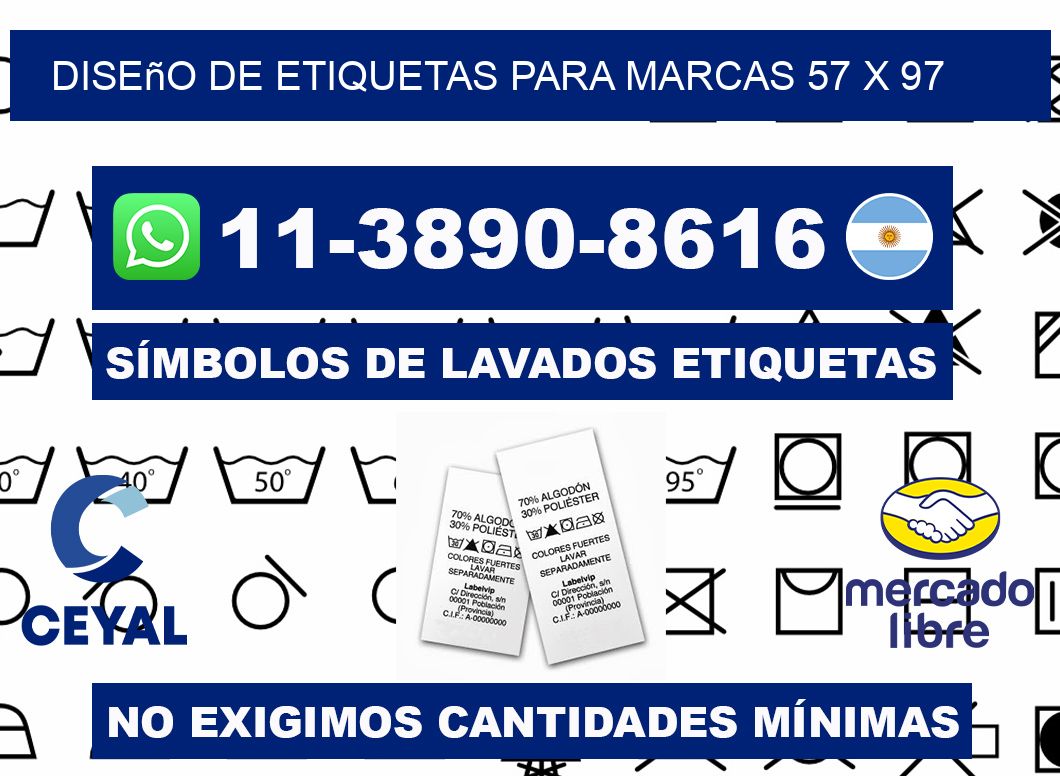 diseño de etiquetas para marcas 57 x 97