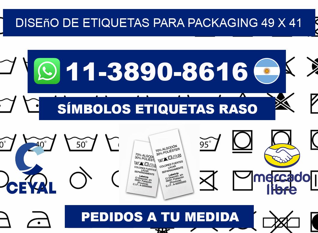 diseño de etiquetas para packaging 49 x 41