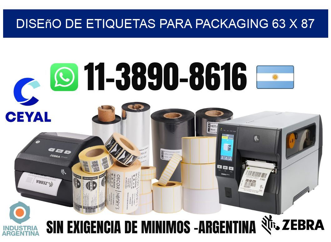 diseño de etiquetas para packaging 63 x 87