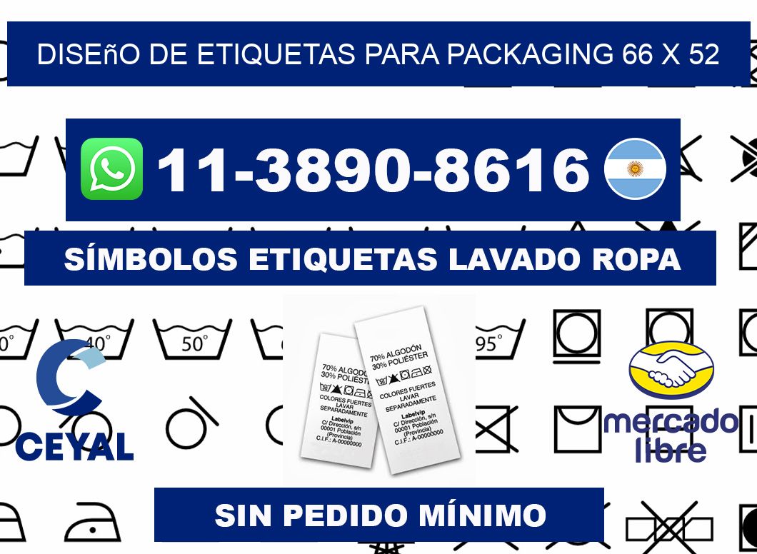 diseño de etiquetas para packaging 66 x 52