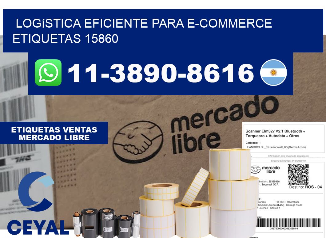 Logística eficiente para e-commerce  etiquetas 15860