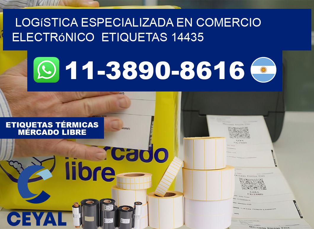 Logística especializada en comercio electrónico  etiquetas 14435