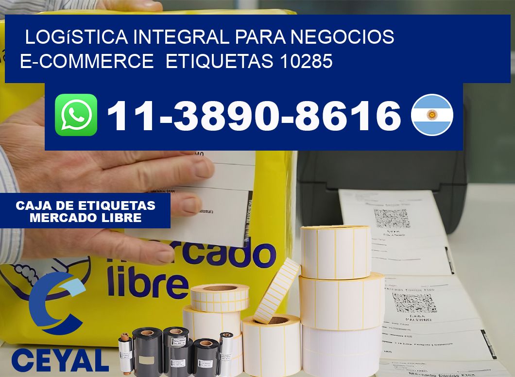 Logística integral para negocios e-commerce  etiquetas 10285