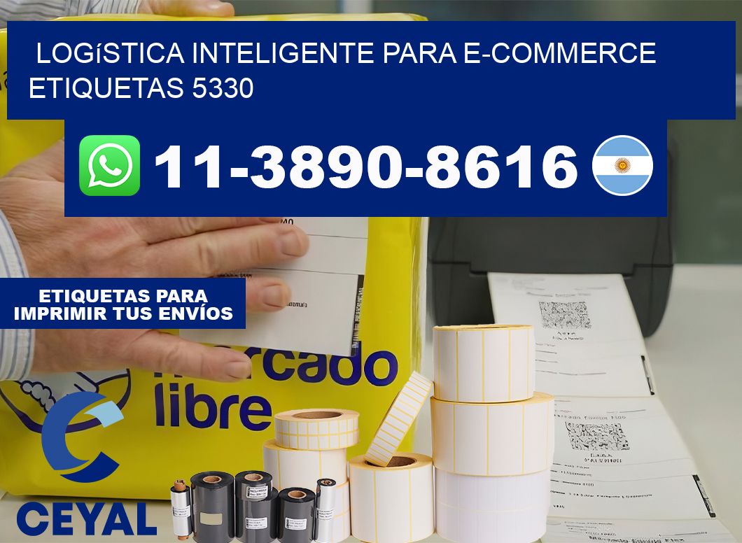 Logística inteligente para e-commerce  etiquetas 5330