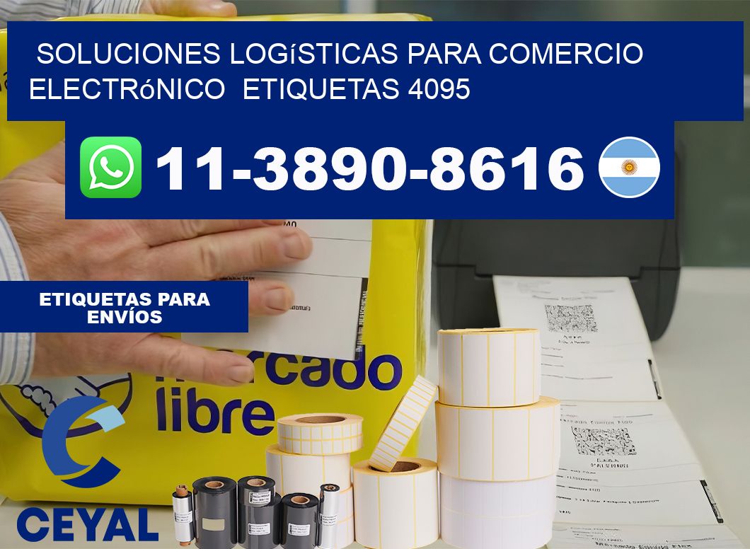 Soluciones logísticas para comercio electrónico  etiquetas 4095
