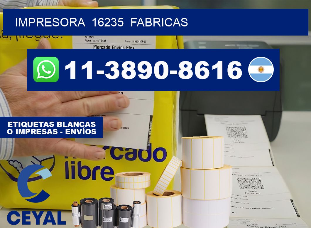 impresora  16235  fabricas