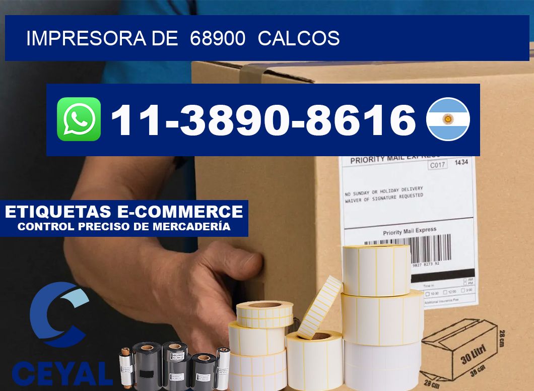 impresora de  68900  calcos