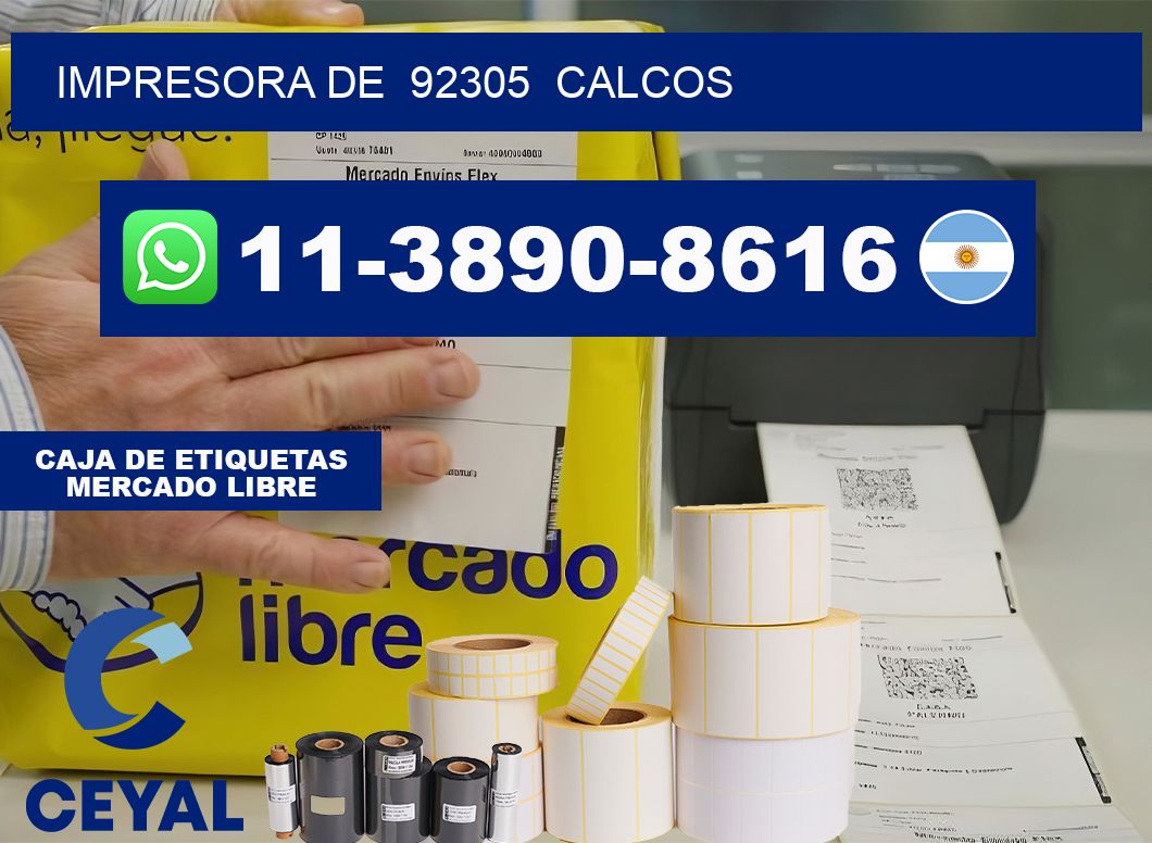 impresora de  92305  calcos