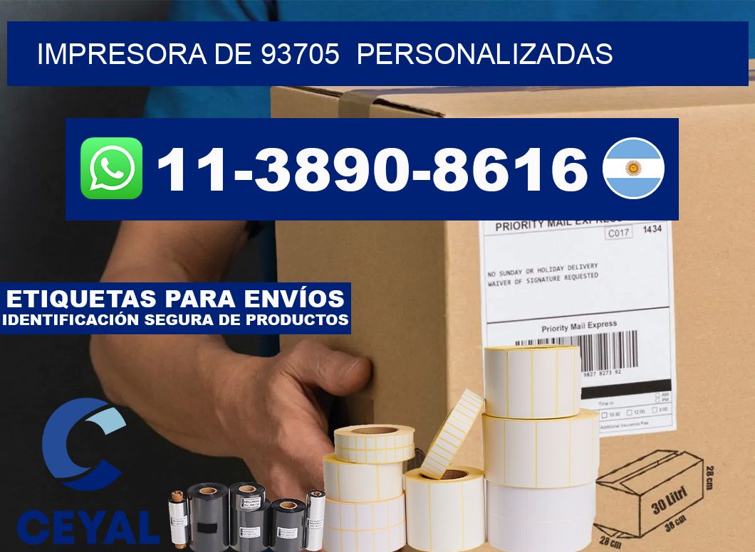 impresora de 93705  personalizadas