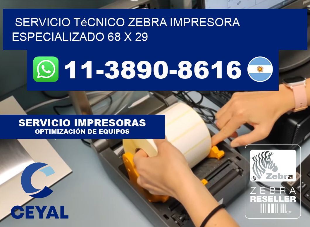 Servicio Técnico Zebra Impresora Especializado 68 x 29