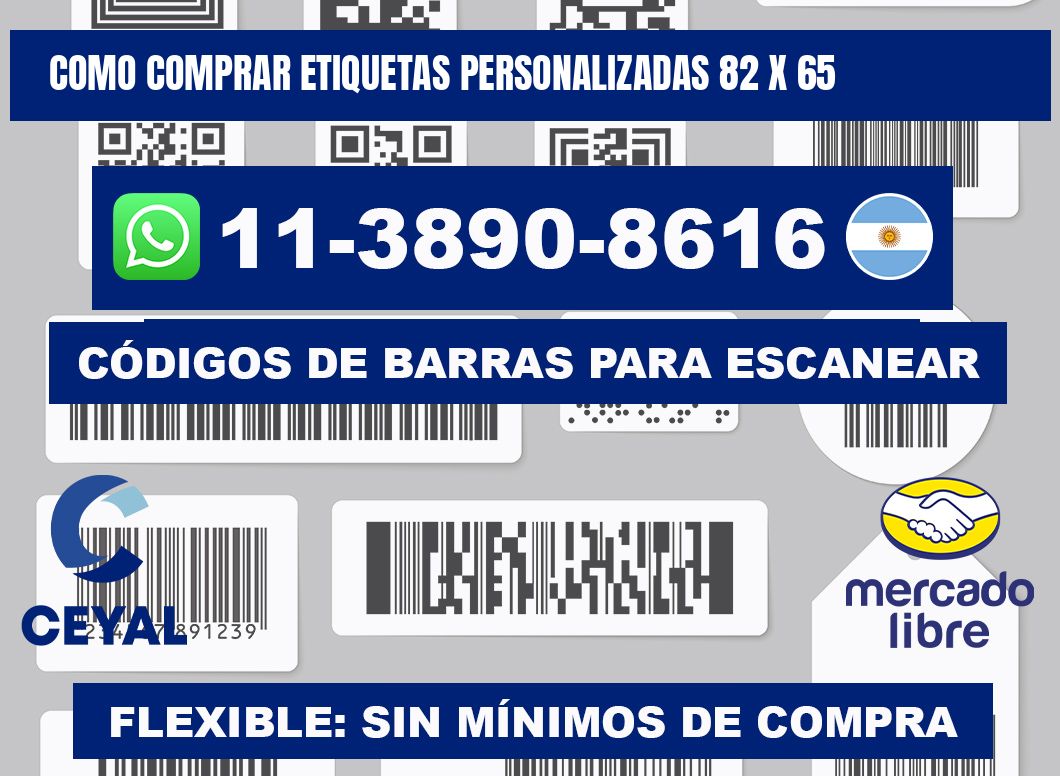 como comprar etiquetas personalizadas 82 x 65