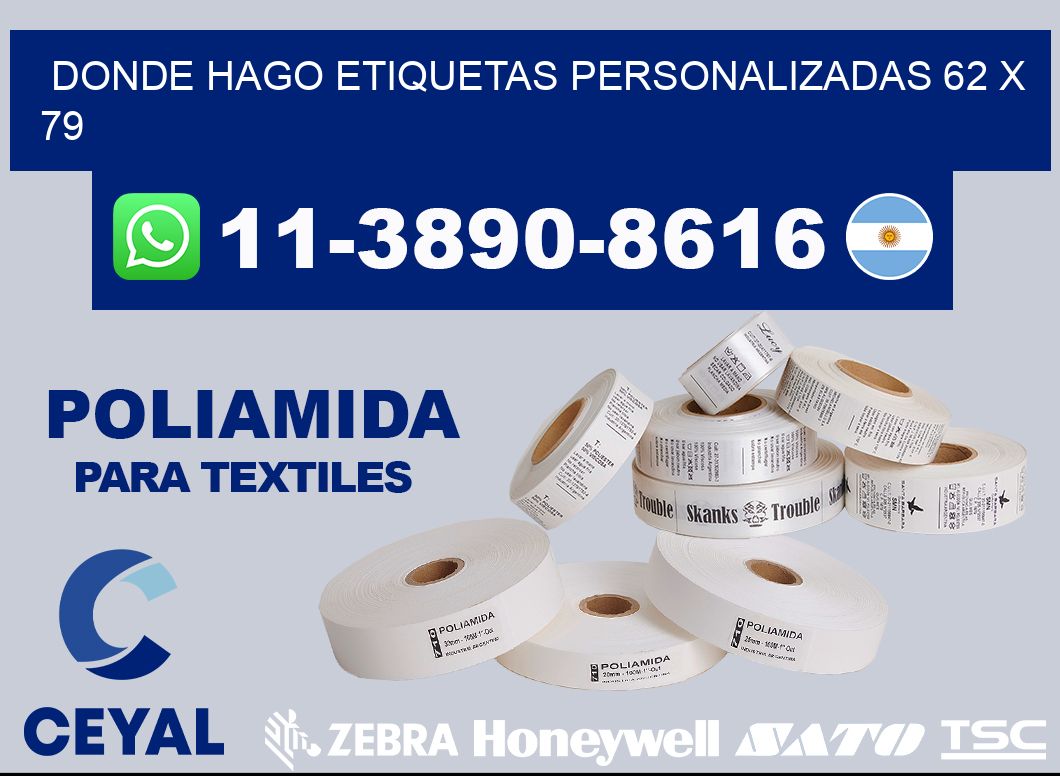 donde hago etiquetas personalizadas 62 x 79
