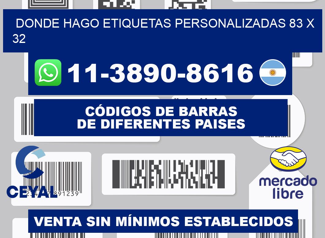donde hago etiquetas personalizadas 83 x 32