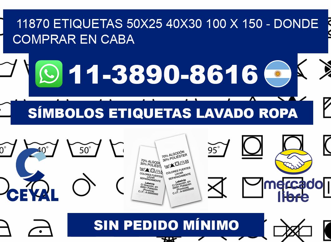 11870 etiquetas 50x25 40x30 100 x 150 - Donde Comprar en Caba
