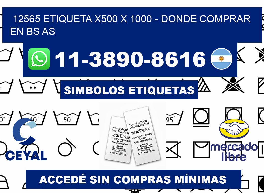 12565 etiqueta x500 x 1000 - Donde Comprar en bs as