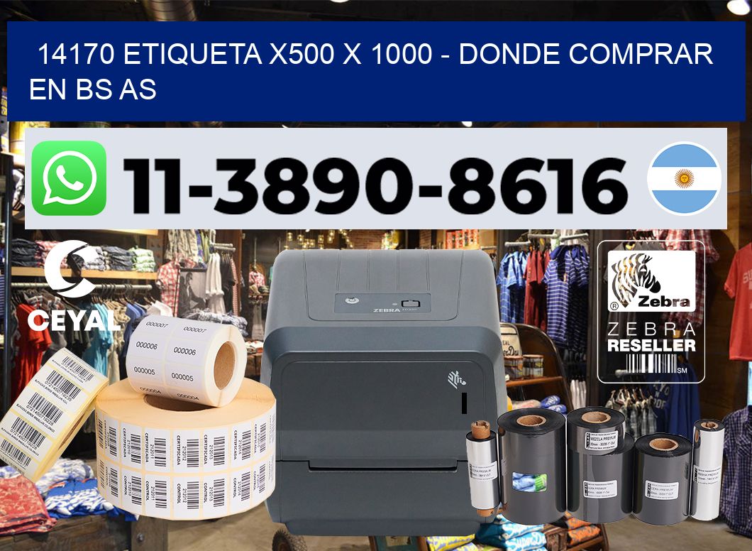 14170 etiqueta x500 x 1000 – Donde Comprar en bs as