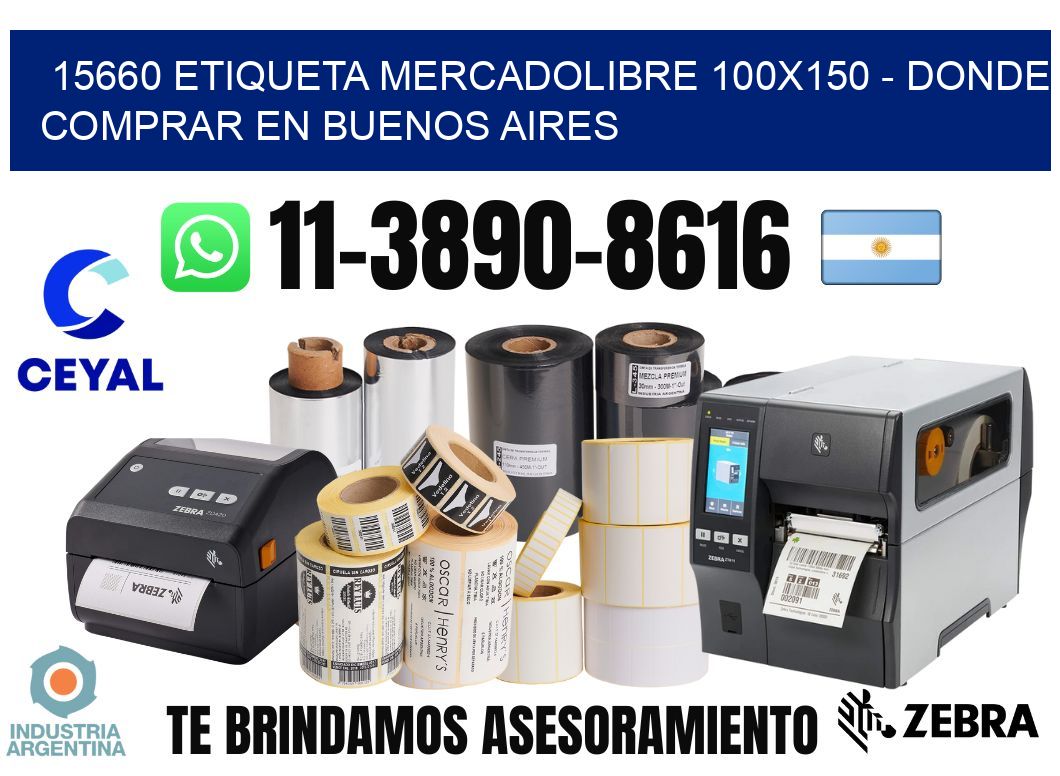 15660 etiqueta MercadoLibre 100x150 - Donde Comprar en Buenos Aires