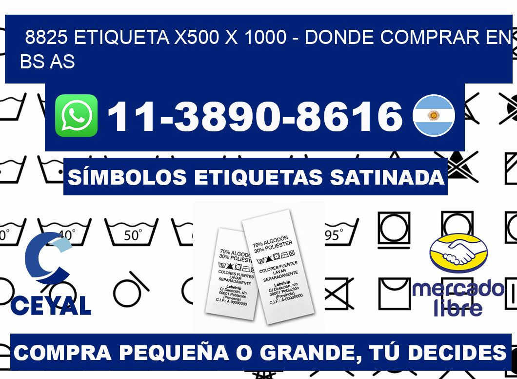 8825 etiqueta x500 x 1000 - Donde Comprar en bs as