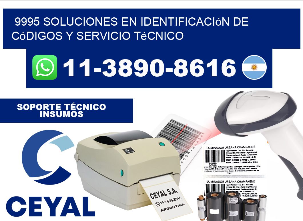 9995 Soluciones en Identificación de códigos y Servicio Técnico