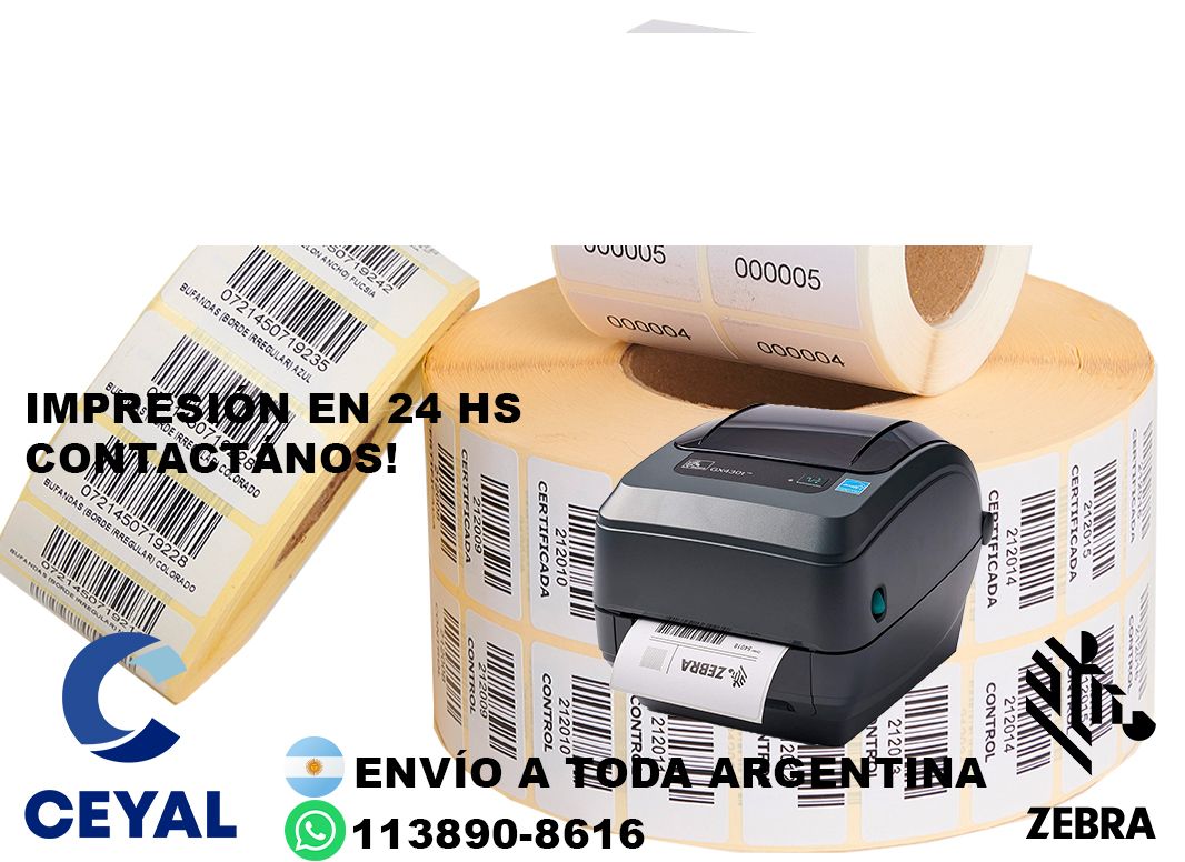 Donde Comprar etiquetas 48 x 69 en AGRONOMIA? Buenos Aires - Stock permanente