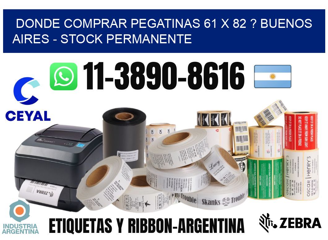 Donde Comprar pegatinas 61 x 82 ? Buenos Aires - Stock permanente