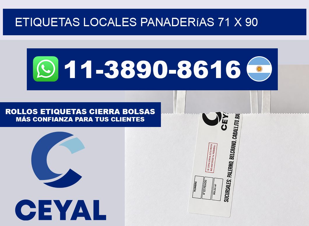 etiquetas locales panaderías 71 x 90
