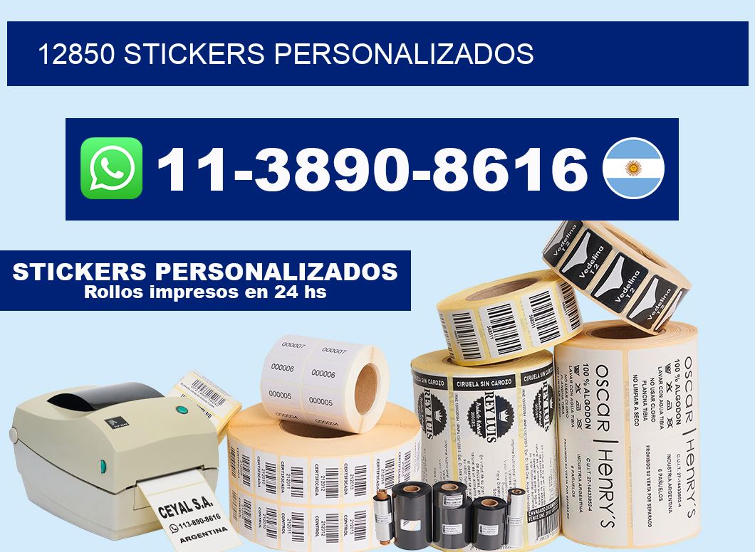 12850 stickers personalizados
